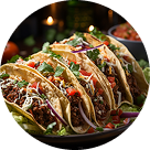 Beef Taco & Enchilada