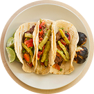 Two Carne Asada Tacos